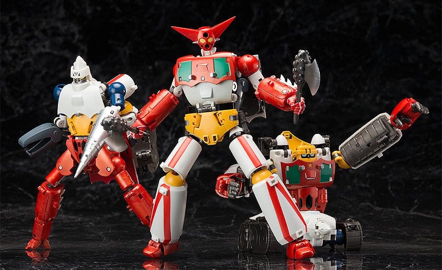 Getter Robo Dynamic Change R Figuras Set (re-run)