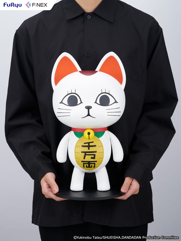 Dandadan F:Nex Estatua PVC 1/7 Turbo Granny Beckoning Cat 40 cm