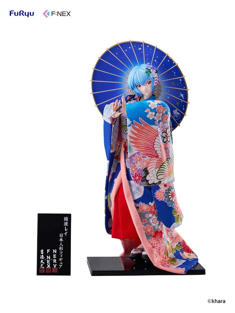 Evangelion F:NEX 1/4 Japanese Doll Ayanami Rei 45 cm