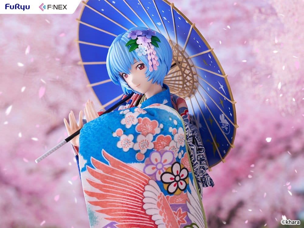 Evangelion F:NEX 1/4 Japanese Doll Ayanami Rei 45 cm