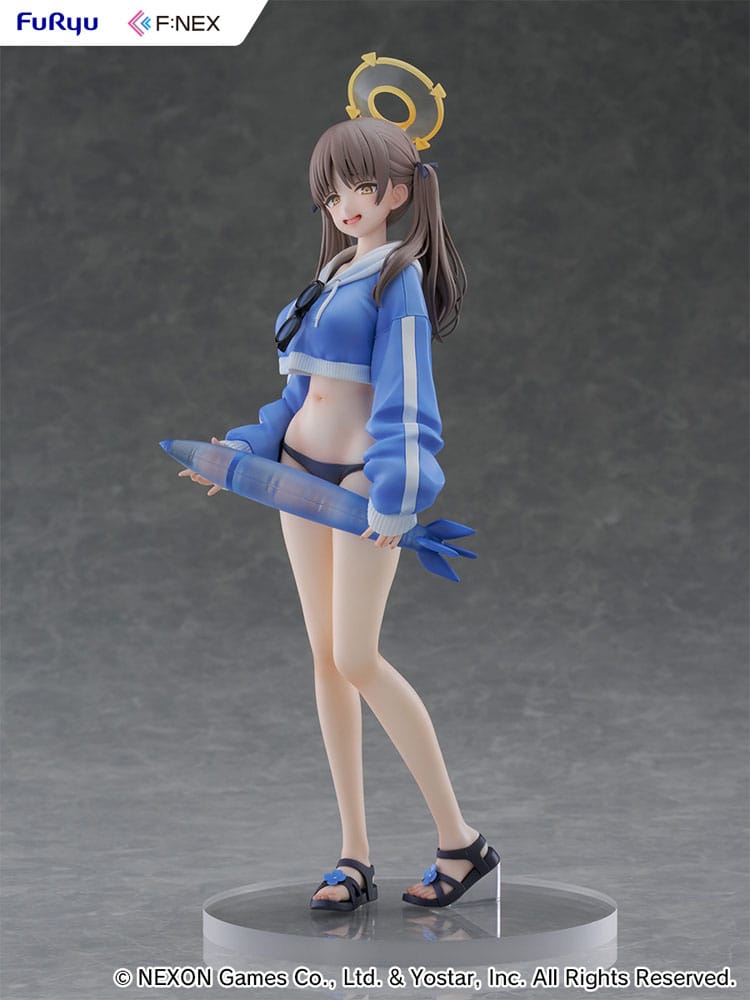 Blue Archiv F:Nex Estatua PVC 1/7 Moe (Swimsuit) 27 cm