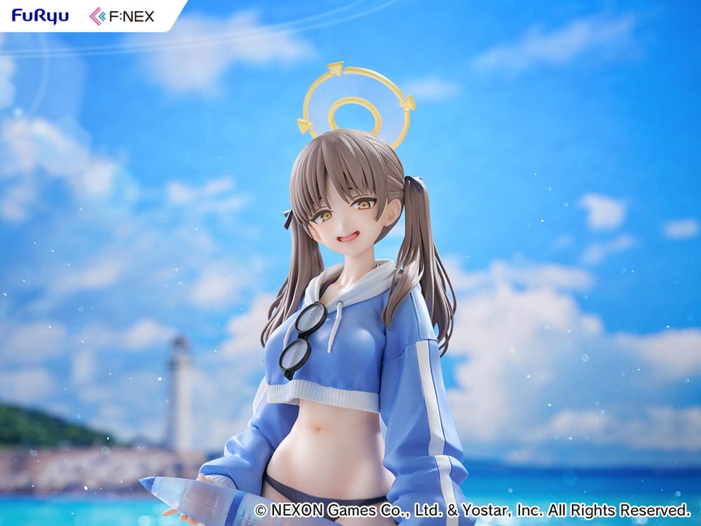 Blue Archiv F:Nex Estatua PVC 1/7 Moe (Swimsuit) 27 cm
