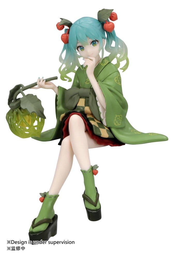 Hatsune Miku Figura PVC Noodle Stopper Flower Fairy Winter Cherry Green Color Ver. 15 cm Frikytopia