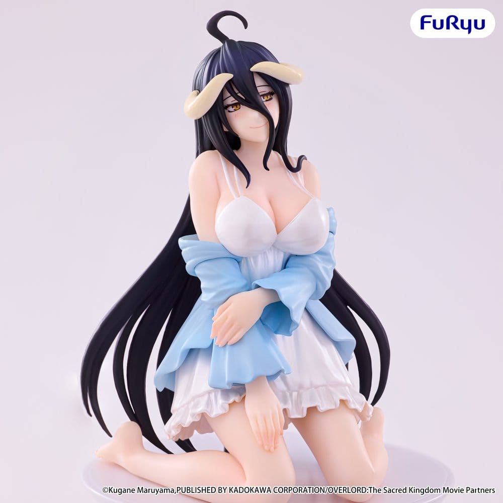 Overlord Figura PVC Noodle Stopper Albedo Loungewear Pearl White Ver. 12 cm Frikytopia