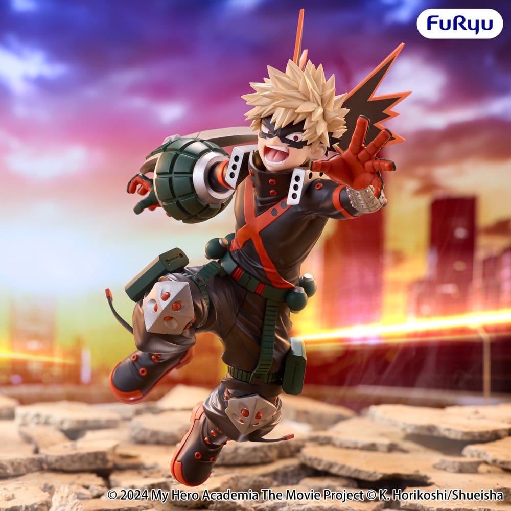 My Hero Academia: You're Next Figura PVC Muchute Katsuki Bakugo 25 cm Frikytopia