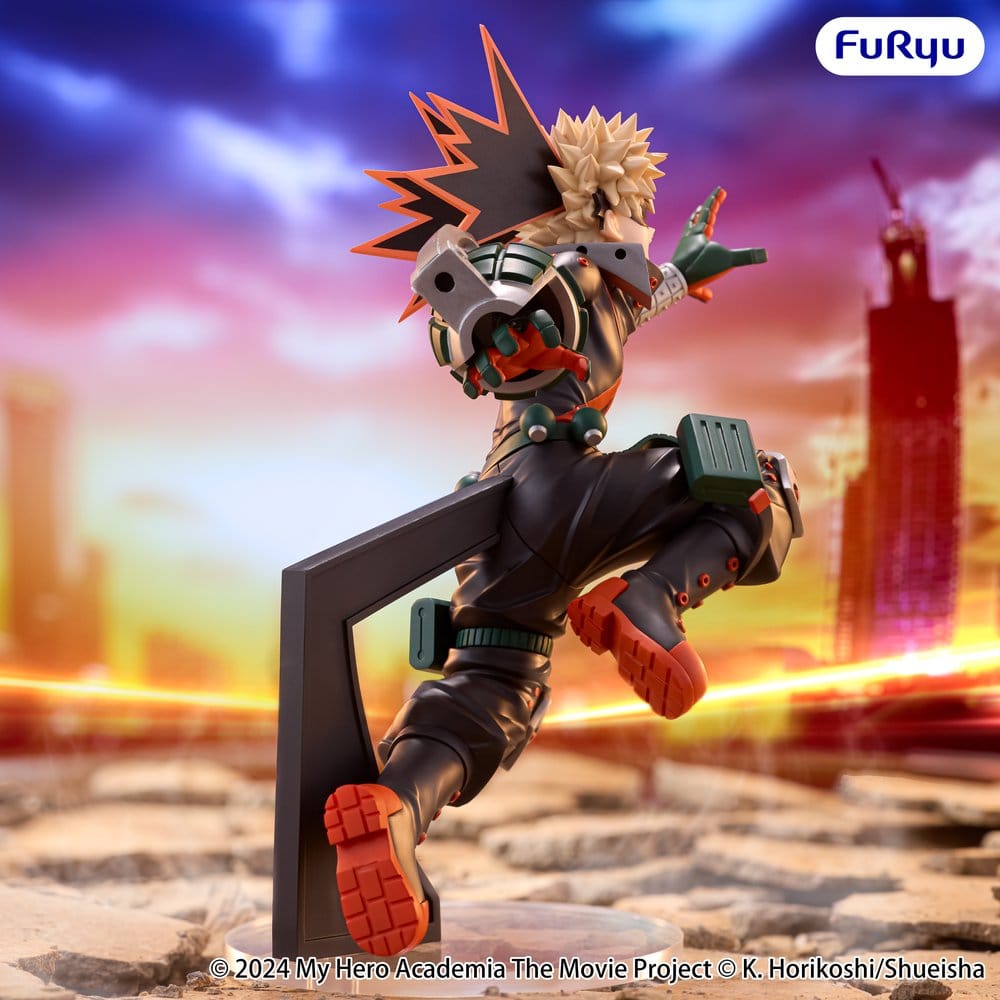 My Hero Academia: You're Next Figura PVC Muchute Katsuki Bakugo 25 cm