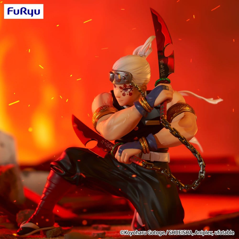Demon Slayer: Kimetsu no Yaiba Figura PVC Noodle Stopper Uzui Tengen 15 cm