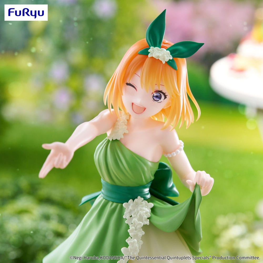 The Quintessential Quintuplets Estatua PVC Trio-Try-iT Nakano Yotsuba Pastel Dress Ver. 22 cm