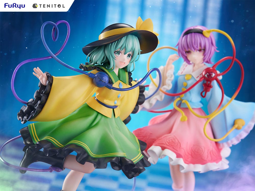 Touhou Project Estatua PVC Tenitol Koishi Komeiji & Satori Komeiji 22 cm