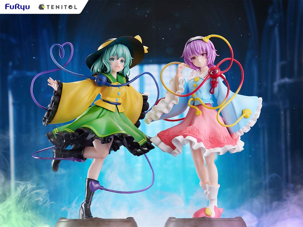 Touhou Project Estatua PVC Tenitol Koishi Komeiji & Satori Komeiji 22 cm