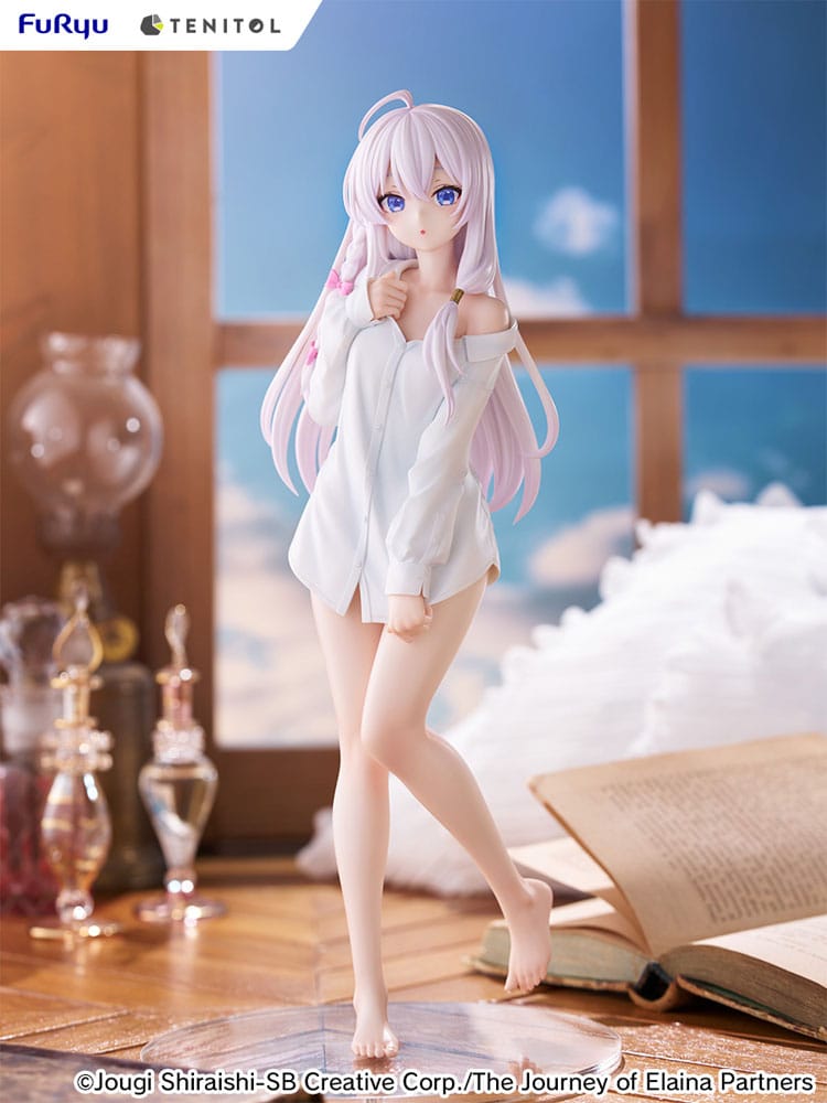 Wandering Witch: The Journey of Elaina Estatua PVC Tenitol Tall Elania Shirt Ver. 30 cm