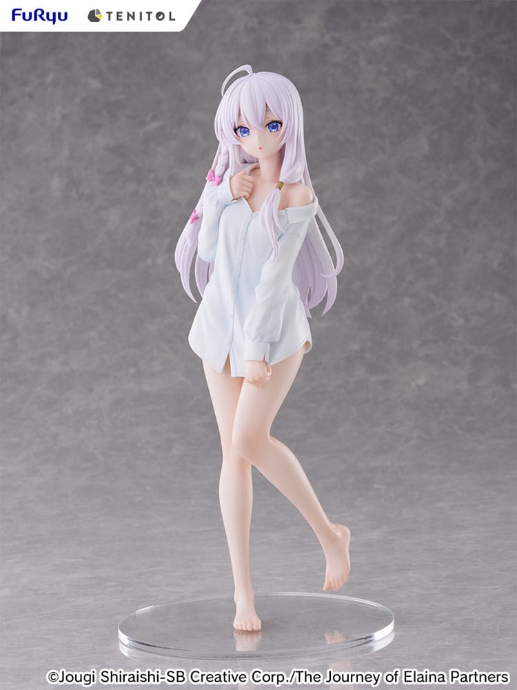 Wandering Witch: The Journey of Elaina Estatua PVC Tenitol Tall Elania Shirt Ver. 30 cm