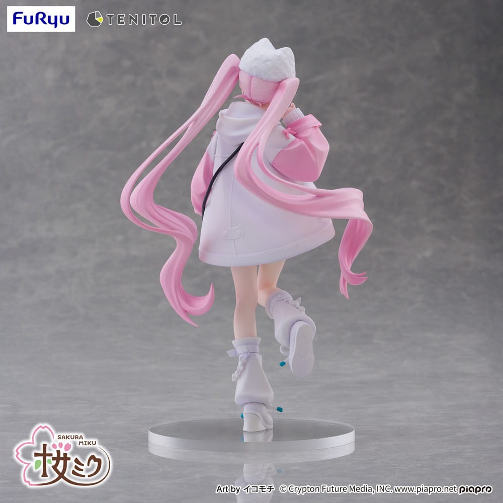 Hatsune Miku Estatua PVC Tenitol Sakura Miku Cool style [petit] 19 cm