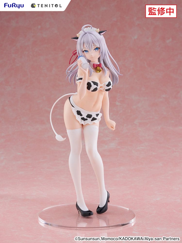 Alya Sometimes Hides Her Feelings in Russian Estatua PVC Tenitol Tall Alya Cow Costume Ver. 29 cm