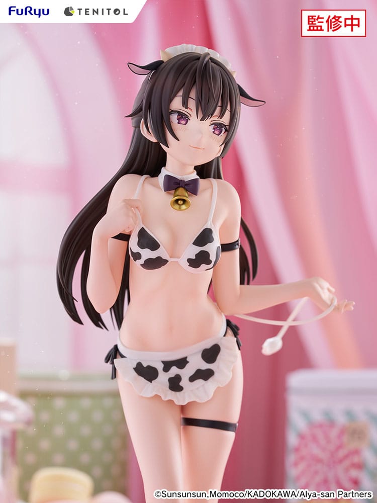 Alya Sometimes Hides Her Feelings in Russian Estatua PVC Tenitol Tall Yuki Suo Cow Costume Ver. 28 cm