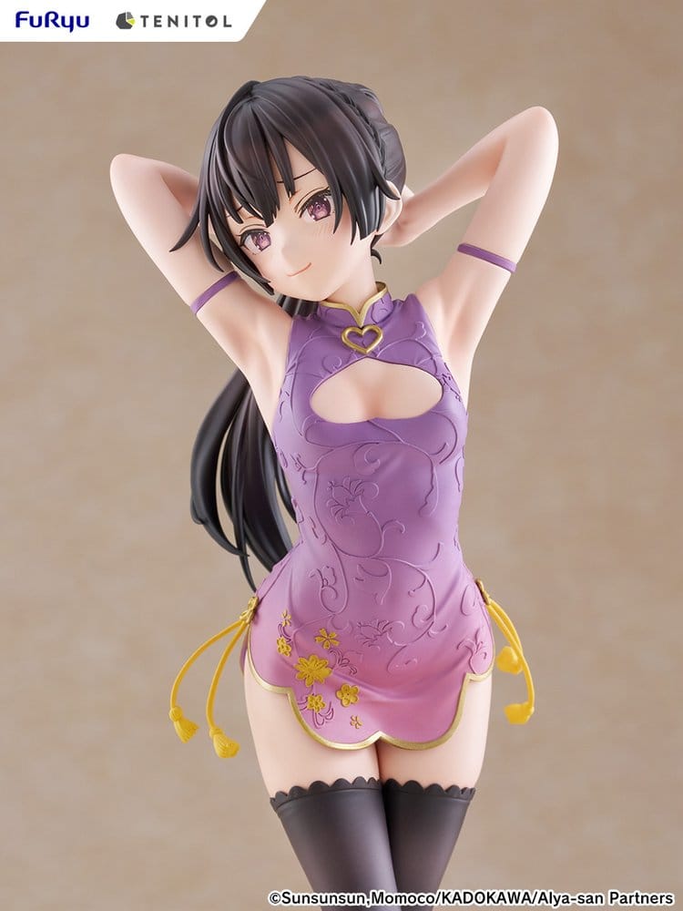 Alya Sometimes Hides Her Feelings in Russian Figura PVC Tenitol Tall Yuki Suou Cheongsam Ver. 28 cm