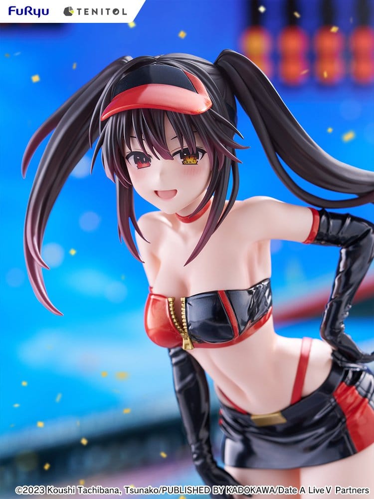 Date A Live V Figura PVC Tenitol Tall Kurumi Tokisaki Race Queen Ver. 29 cm