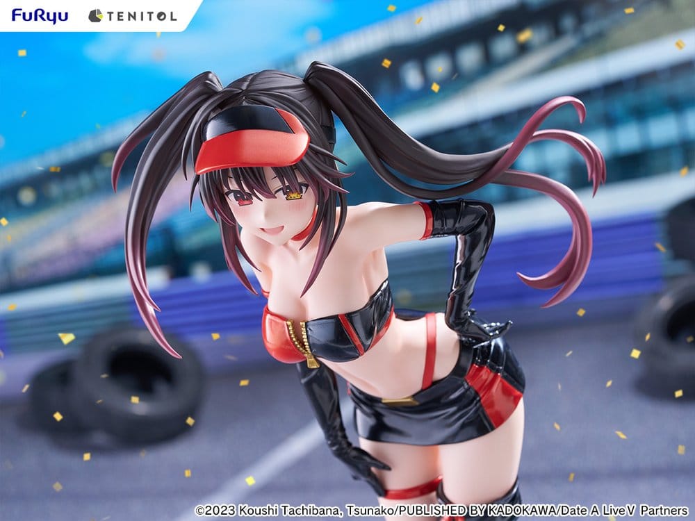 Date A Live V Figura PVC Tenitol Tall Kurumi Tokisaki Race Queen Ver. 29 cm