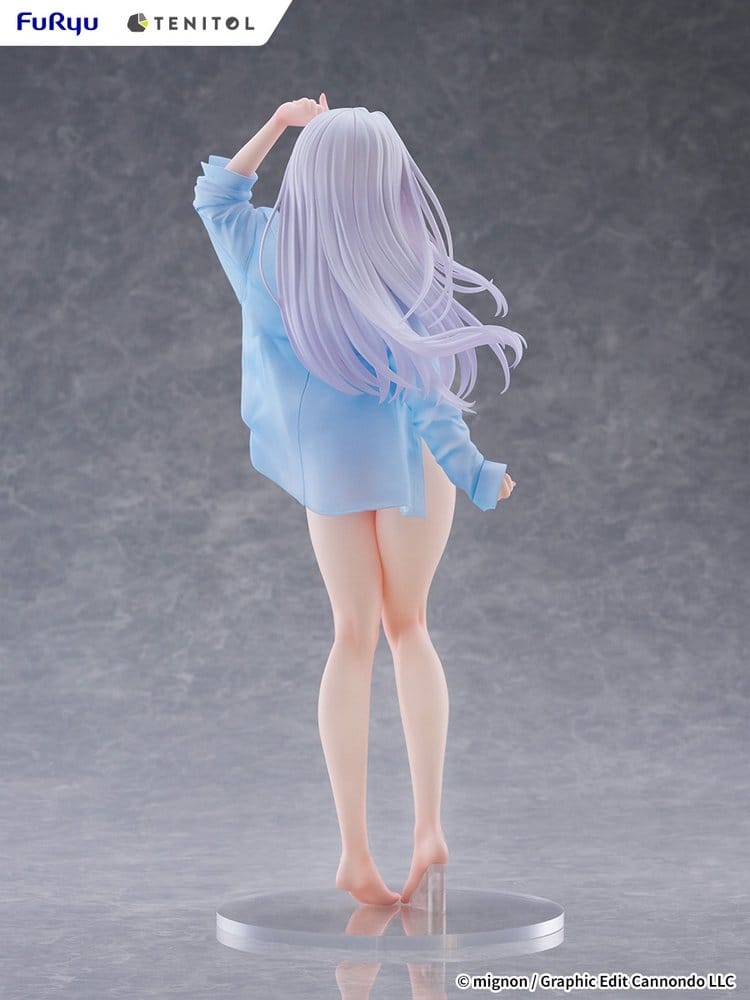 Mignon Works Tenitol Tall Figura PVC Shiro Swimsuit Ver. 30 cm