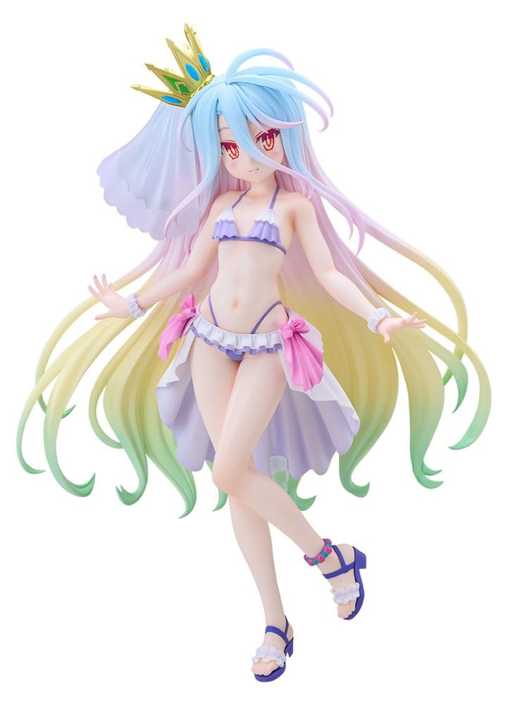 No Game No Life Figura PVC Tenitol Tall Shiro swimwear dress Ver. 29 cm