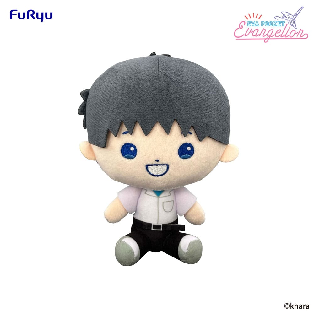 Neon Genesis Evangelion Peluche Eva Pocket Shinji 17 cm Frikytopia