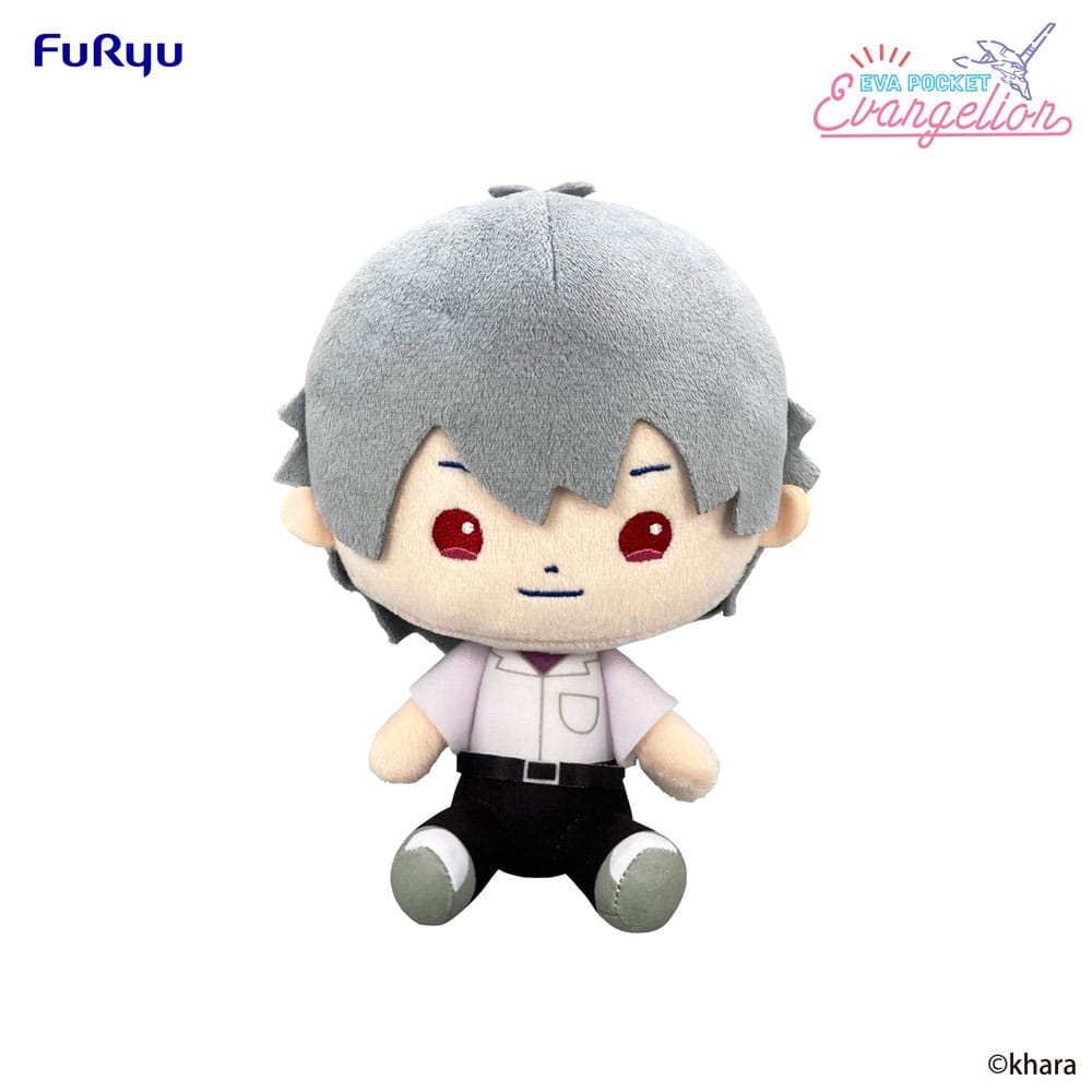 Neon Genesis Evangelion Peluche Eva Pocket Kaworu 17 cm Frikytopia