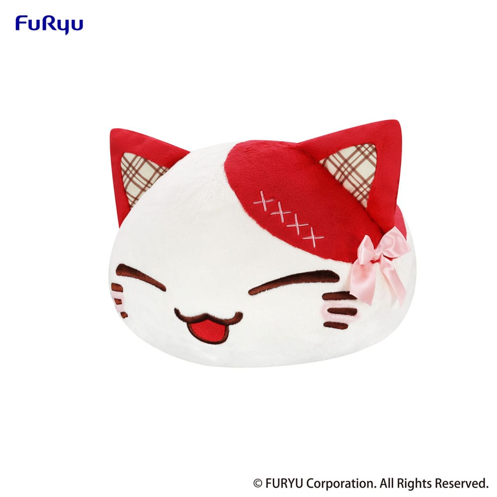 Nemuneko Cat Peluche Sweet Big Plush Red 35 cm Frikytopia