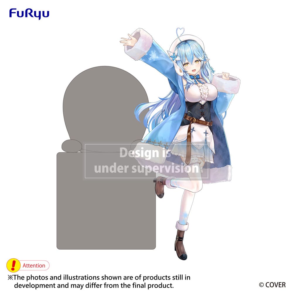 Hololive Production Estatua PVC Hikkake Yukihana Lamy 10 cm