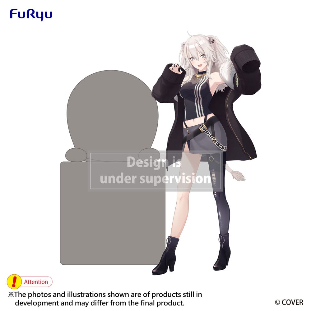 Hololive Production Estatua PVC Hikkake Shishiro Botan 10 cm Frikytopia