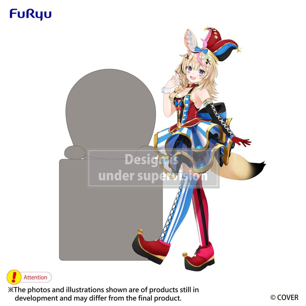 Hololive Production Estatua PVC Hikkake Omaru Polka 10 cm Frikytopia