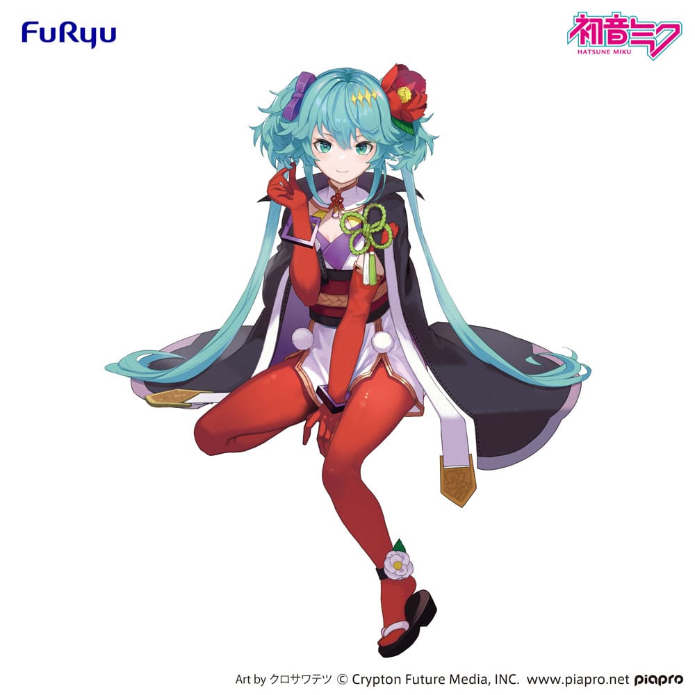 Hatsune Miku Estatua PVC Noodle Stopper Flower Fairy Camellia 15 cm