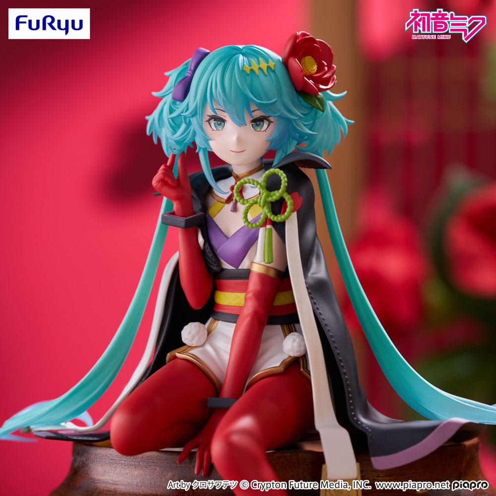 Hatsune Miku Estatua PVC Noodle Stopper Flower Fairy Camellia 15 cm