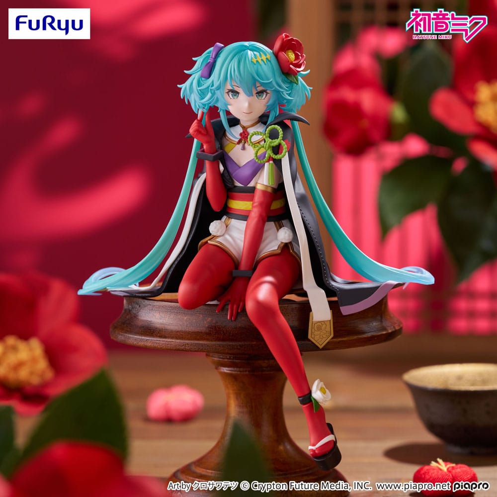 Hatsune Miku Estatua PVC Noodle Stopper Flower Fairy Camellia 15 cm