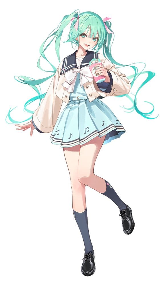 Hatsune Miku Figura PVC Sweet School Life Pure Version 18 cm Frikytopia