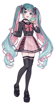 Hatsune Miku Figura PVC Sweet School Life Bitter & Sweet Version 18 cm