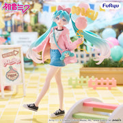 Hatsune Miku Figura PVC Muchute Theme Park Date Version 19 cm