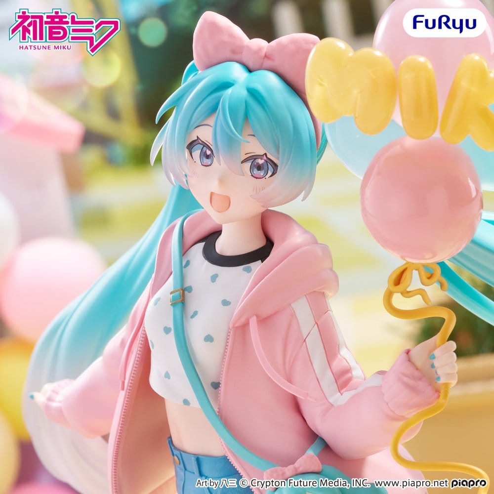 Hatsune Miku Figura PVC Muchute Theme Park Date Version 19 cm