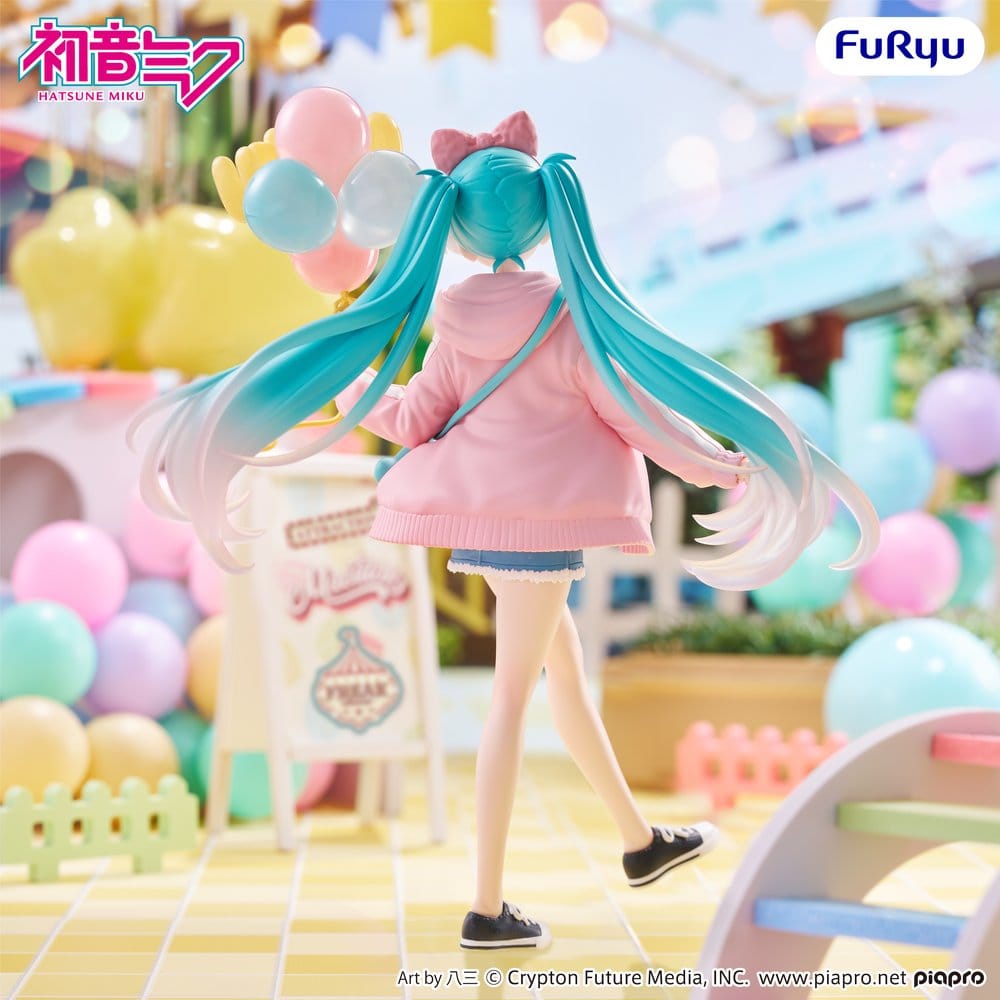 Hatsune Miku Figura PVC Muchute Theme Park Date Version 19 cm
