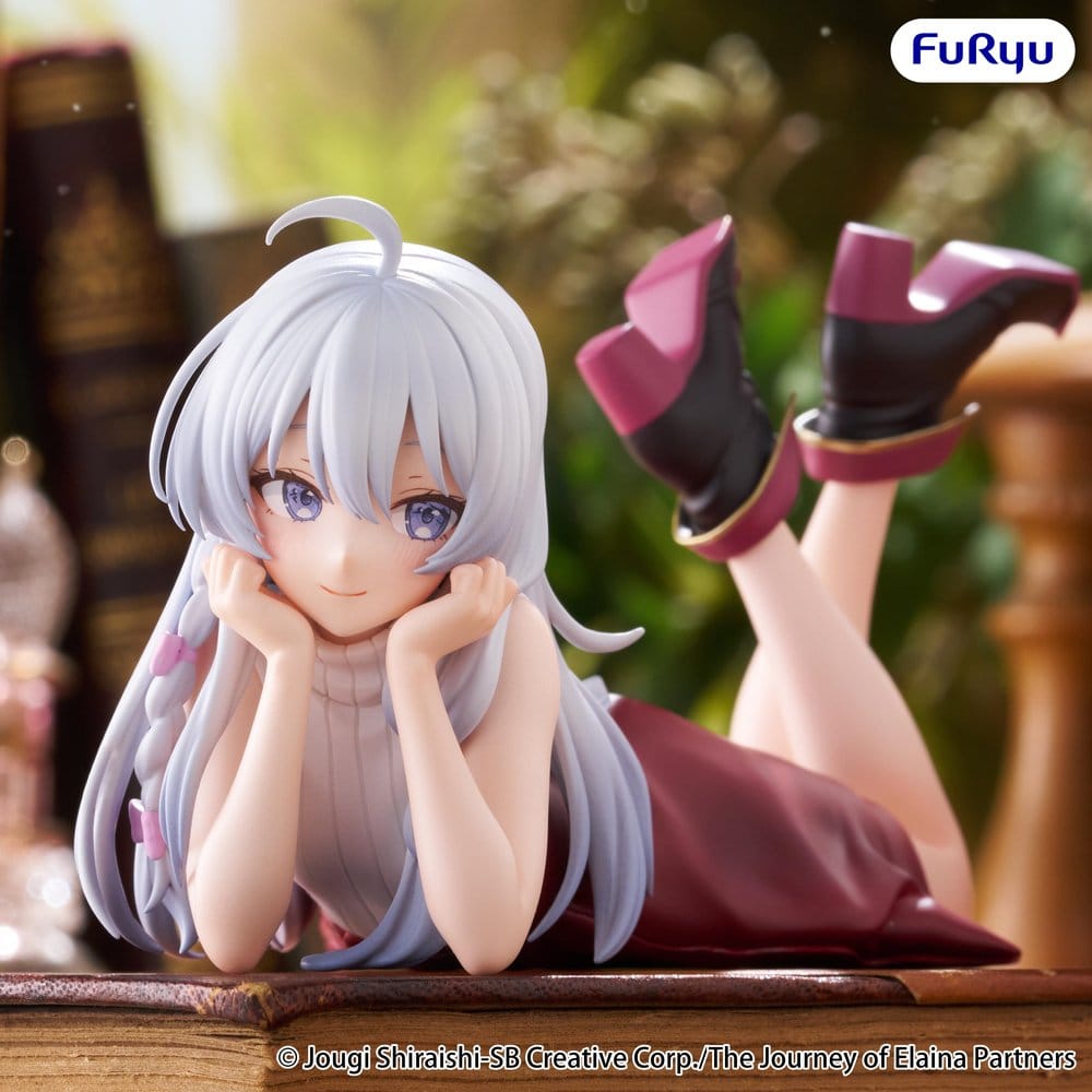 The Journey of Elaina Figura PVC Noodle Stopper Elaina Lying Down Ver. 11 cm