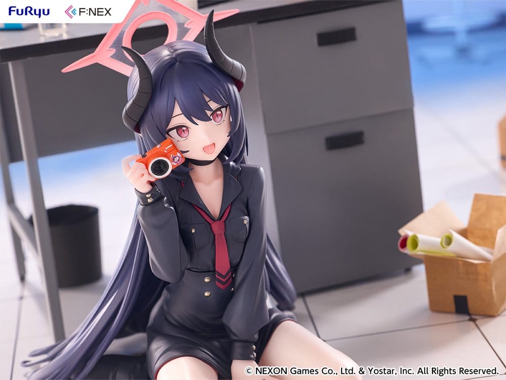 Blue Archive Figura PVC 1/7 F:NEX Chiaki Memorial lobby Ver. 38 cm