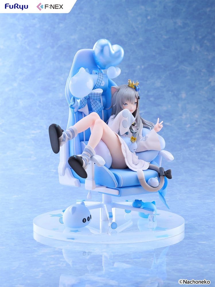 Virtual YouTuber Figura PVC 1/7 F:NEX Nachoneko Birthday Ver. 24 cm