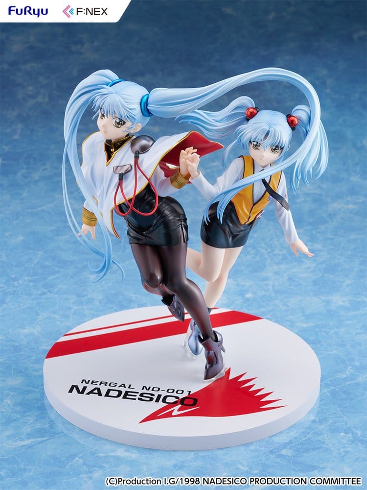 Nadesico the movie The prince of darkness Figura PVC 1/7 Ruri Hoshino double ruriruri Ver. 22 cm