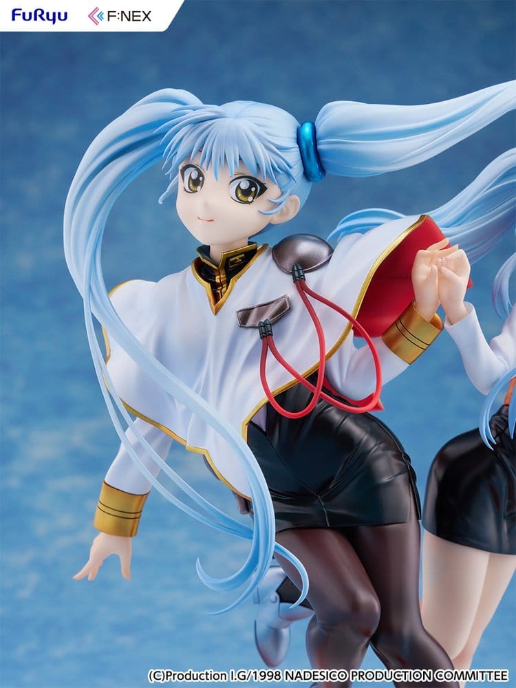 Nadesico the movie The prince of darkness Figura PVC 1/7 Ruri Hoshino double ruriruri Ver. 22 cm