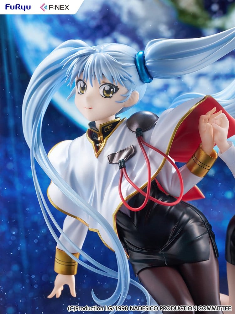 Nadesico the movie The prince of darkness Figura PVC 1/7 Ruri Hoshino double ruriruri Ver. 22 cm
