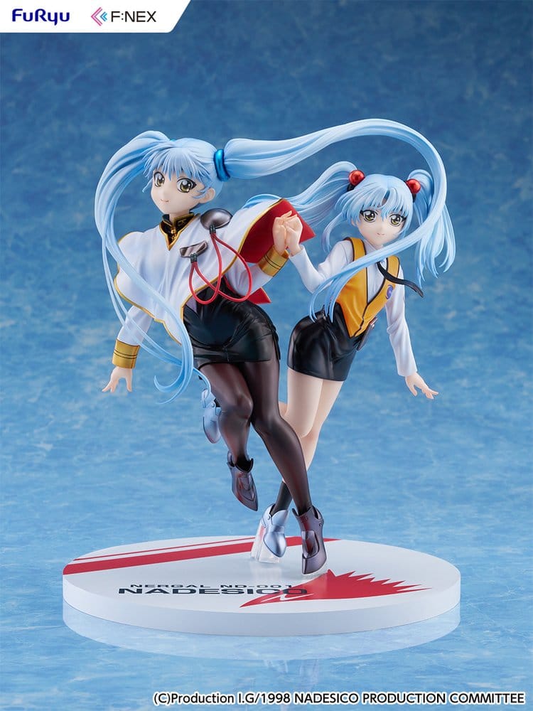 Nadesico the movie The prince of darkness Figura PVC 1/7 Ruri Hoshino double ruriruri Ver. 22 cm