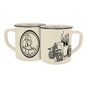 Donald Duck Taza Donald en el auto
