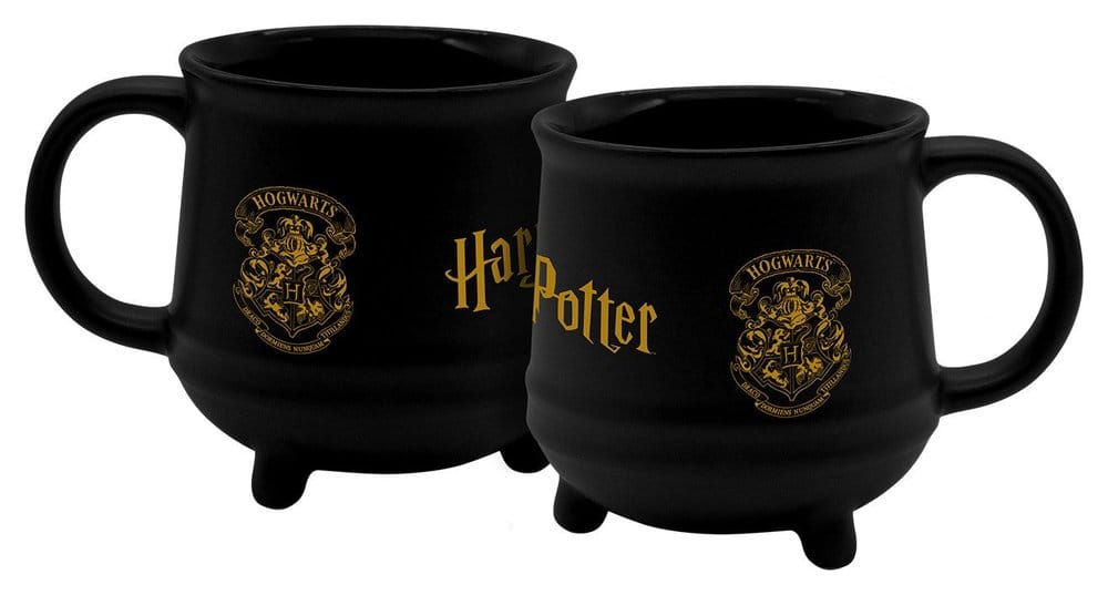 Harry Potter Taza Hogwarts Crest Cauldron Design 560ml Frikytopia