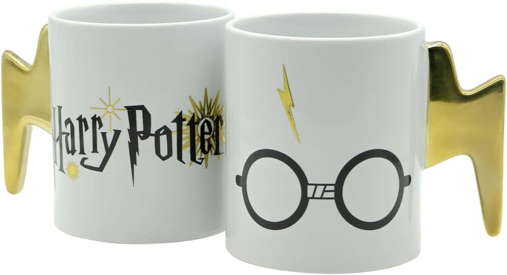 Harry Potter Taza Glasses Lightning Handle 460 ml Frikytopia