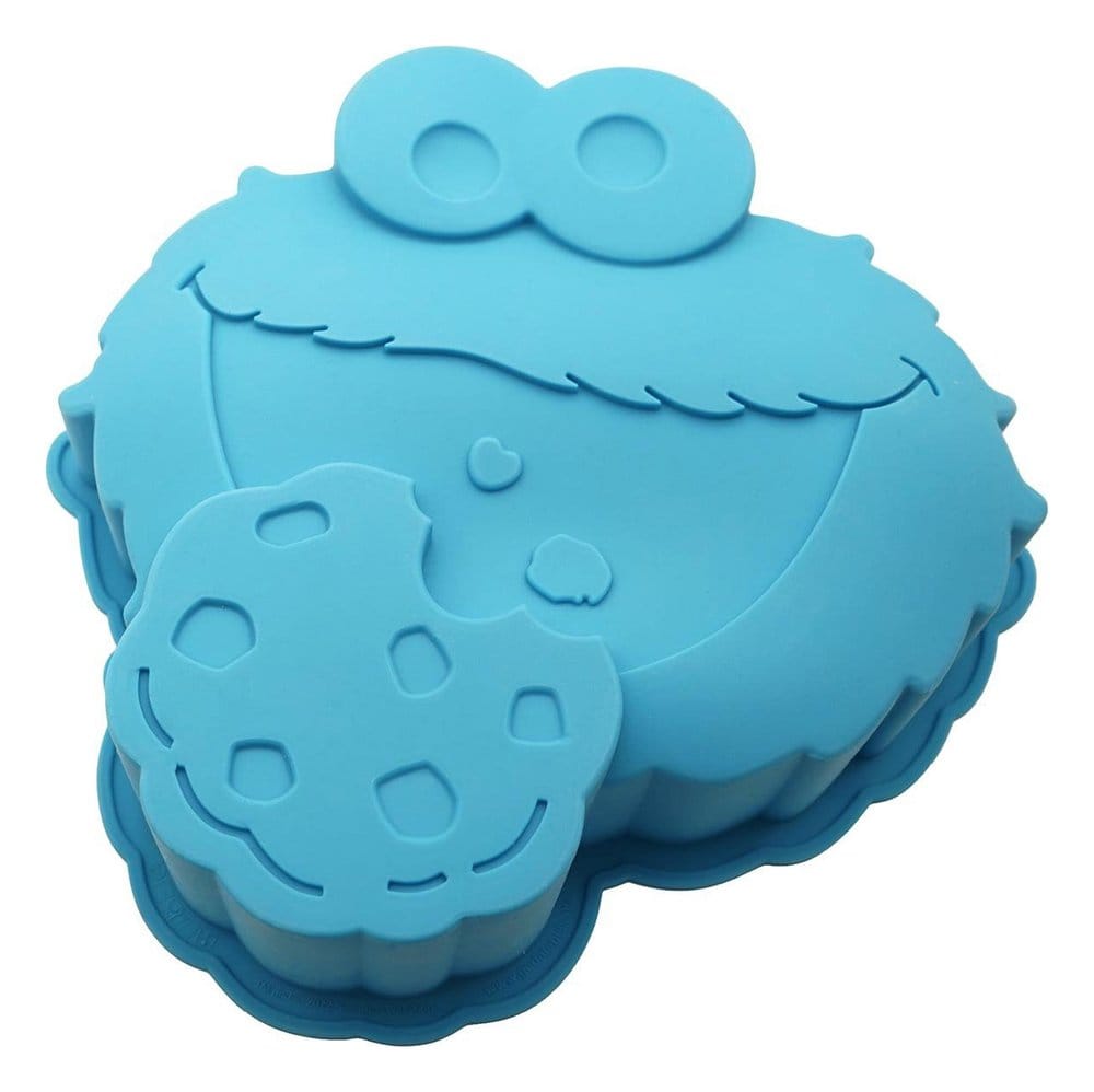 Barrio Sésamo Forma de Silicona Monstruo de las Galletas azul Frikytopia