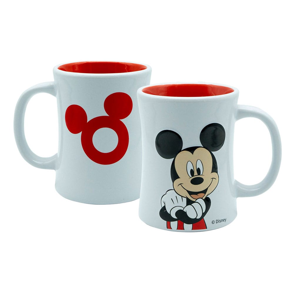 Disney Taza con relieve en 3D Mickey Mouse 360 ml Frikytopia
